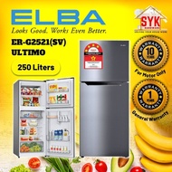 SYK ELBA Refrigerator ULTIMO ER-G2521/G3529 Refrigerator 2 Door 1 Door Kitchen Appliances Peti Sejuk