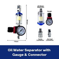 Spray Gun Air Trap Oil Water Separator Spray Paint Gun Water Oil Filter Compressor Paint Tool Adapte