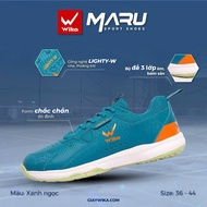 Giày Thể Thao Wika Maru Bóng chuyềnCầu LôngBóng bàn Pick-Tăng kèm tất hộp