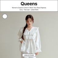 Women Queens Cotton 2-Piece Pajama set