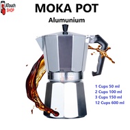 Moka Pot Espresso Coffee Maker Stovetop Mokapot Teapot Manual Coffee Maker Espresso Maker - JF112