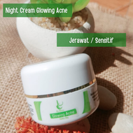 COD Cream Malam Zaviera Glowing Acne Kulit Putih Glowing Cepat Untuk Kulit Berjerawat Sensitif Zavie