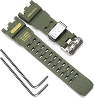 Resin Watch Strap Compatible with Casio G-shock GWG-2000 Mudmaster Men's Waterproof Replacement Bracelet Watchband
