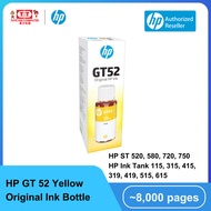 HP GT52 YELLOW  ORIGINAL INK BOTTLE