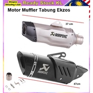 Muffler Y15zr Ekzos Akrapovic Exhaust Motor Racing Slip On Motorcycle Tabung LC135 r15 ninja kawasaki honda wave