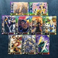 SEGA 三國志大戰 3 閃咭 動畫咭/卡/CARD 共 9 張. 散買一張 25@1/ 兩張20@1/ 三張 15@1/ 四至八張13@1.
