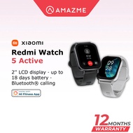 Redmi Watch 5 Active 2" Ultra Large LCD 140+ Sports Modes | Up to 18 days of battery life Smartwatch