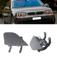 Front bumper headlight decorative cover water spray cover For BMW 7 Series E65 E66 2002-2008