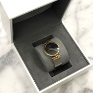 【 日本直送　名牌中古包 】Christian Dior クリスチャン ディオール 腕時計 シルバー ブラック vintage cx7it7