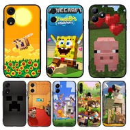 Mobile phone black case anime Minecraft (Z-2) for OPPO A5i Pro A5 A5X