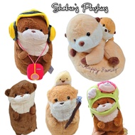 Otter plush realistic plush toy plushie