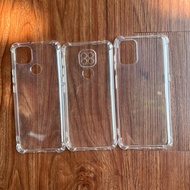 Silicone flexible case for Motorola G9/ G9 Play/G9 Plus/ G9 Power transparent and 4-corner shockproo