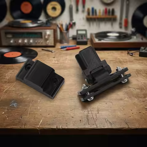 Black Dust Cover Hinges Set For Technics For SL1200 For MK2 MK3D For MK5 MK6 For SL1210 M5G Turntabl
