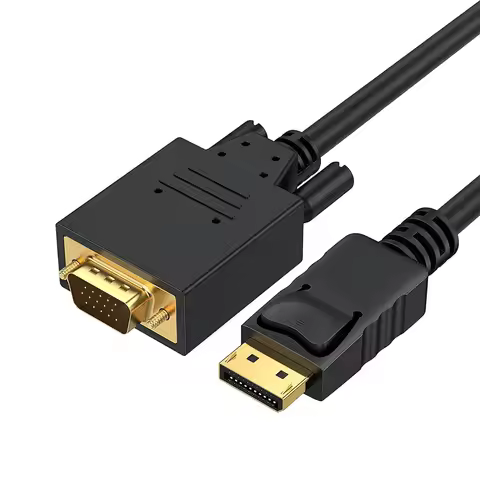 HDmatters DisplayPort to VGA Cable 1080P DisplayPort DP to VGA Adapter Monitor Cable for Nvida AMD H