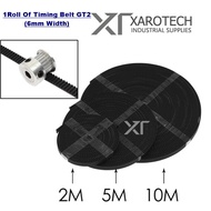 1Roll Of 10 Meter Timing Belt GT2 (6mm Width) For 3D Printer Xarotech