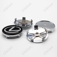 4PCS 68mm Suitable for LEXUS-LOGO personalized car parts hub caps and center wheel stickers personalized accessories.