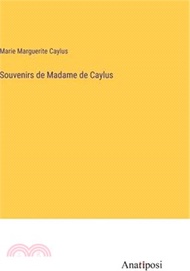 218862.Souvenirs de Madame de Caylus