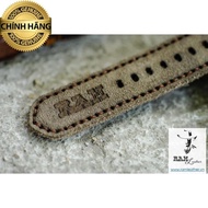 Real Cow Leather Watch Strap Rm 1968 Army -SIZE,22,AW, SEIKO 42MM -Push Full Accessories.