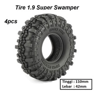 AX-4020 Injora Super Swamper 110mm 1.9 tires / Tire 1/10 axial rgt hsp