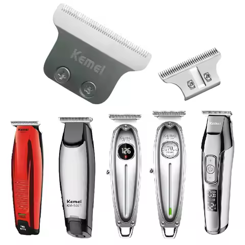Professional Replacement Hair Clipper Blade Cutter Head for Kemei Trimmer Clipper KM-5021 KM-5027 KM