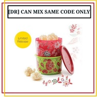 [DR] TUPPERWARE ONE TOUCH CANISTER BATIK 900ML SET