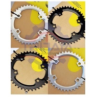 Strummer Chainring CW-GVL-820 BCD-110 12-Speed CNC Teeth 38T 40T 42T 44T Black/Silver