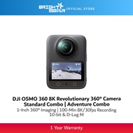 DJI Osmo 360 8K Revolutionary 360° Camera - Standard / Adventure Combo