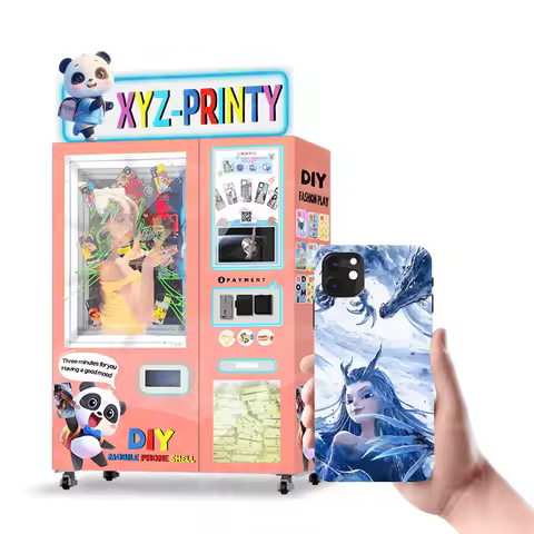 Factory Direct Vending Machine Automatic Phone Case UV Printing Machine for Phone Cases