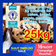 25kg Wooden Spoon ALL PURPOSE FLOUR for Baking Bread Cake Pilmico Sack First Class Soft Flour Soft W