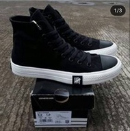 SEPATU MURAH CONVERSE01 ALL STAR SNEAKERS PRIA/WANITA FLASH CT HITAM  TINGGI BISA COD