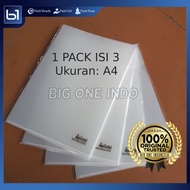 Map L Bening Tebal Clear Holder Clear Sleeve Map Plastik File ATK