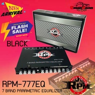 Best Selling Products 7-Band Preamplifier Black RPM Model RPM-777EQ PRE AMP 7BAND Aluminum Knob Soun