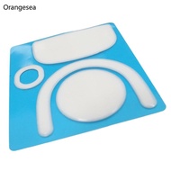 Orangesea 1Set ICE Edition Mouse Feet for GPROX Superlight 2 Mouse Mouse Feet Glides Curved Edges Mo