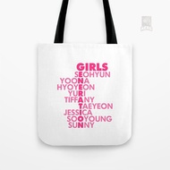 Girls GENERATION Simple Canvas Totebag