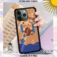 Case hp IP 11 PRO Casing IP 11 PRO Motif ANIMBEAR New Casing Hardcase IP Case Softcase Premium Gloss