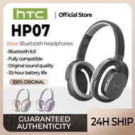 HTC HP07 AI Translator Headphone Bluetooth 6.0 Wireless Bluetooth Headphone Noise Canceling Headset 
