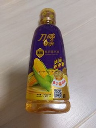 刀嘜金裝鮮胚粟米油 750ml