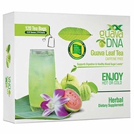 ▶$1 Shop Coupon◀  GuavaDNA Guava Leaf Tea 120 Individually Wrapped Teabags | 100% Pure Guava Leaves,