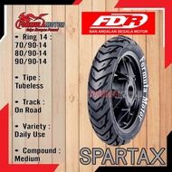 Ban FDR Spartax Tubeless - Ban Motor Matic Ring 14 Tubles || Terlaris