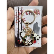 GANTUNGAN Keychain by China panda | Chinese panda keychain | Chinese souvenir keychain | Key chains 