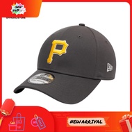 ⭐ ⭐READY STOCK⭐ ⭐ New Era 39THIRTY Pittsburgh Pirates League Essential Grey Stretch-Fit Cap