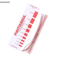 wumeier PL-A Bearing Plastic Clearance Gauge Measuring Clearance Gauge 0.025-0.175 Mm Bearing Cleara