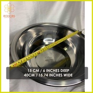 Ready Stock Stainless Steel Home Kitchen Sink Bathroom Laundry Deep Basin Planggana MINI Palanggana