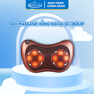 Máy massage đầu dạng gối hồng ngoại 8 bi cao cấp gối mát xa cổ vai gáy chính hãng gối massage cổ vai