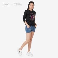 ED HARDY WOMEN’S PRINTED ROUND NECK TEE LOVE KILL SLOWLY