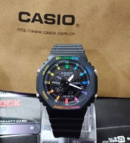 (Ready Stock) Original_G_Shock GA-1100-1A3 Men Sport Watch Duo W/Time 200M Water Resistant Shockproo