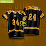 Free Custom Name & Number Baju NFL Full sublimationT-shirt Sweatshirt CustomizedNameNumber Lycra NFL