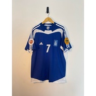 Greek Greece Away Jersey 2004 Zagorakis 7 – Size L