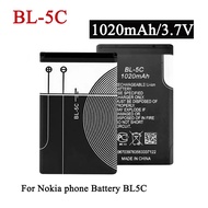 BL-5C1020mAh3.7V Lithium Polymer Phone Battery for Nokia1100 1110 1200 1208 1280 2600 2700 3100 3110