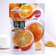 Jin Defu Halal Mountain Spring Konjac Jelly-orange flavour